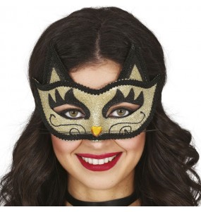Maschera da gattino glamour per completare il costume