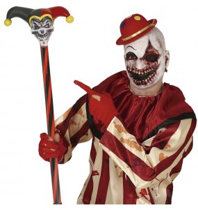 Bastone Arlecchino Circo degli Orrori per completare il costume di paura