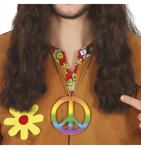 Ciondolo Hippie multicolore per completare il costume