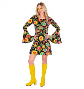 Costume da Anni '60 Sunflowers per donna