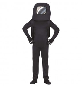 Costume da Astronauta Among us nero per uomo