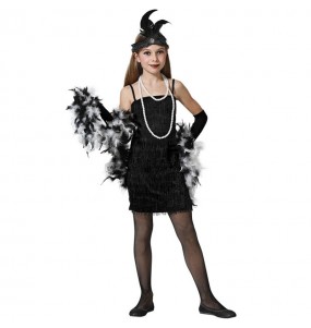 Costume da Ballerina Charleston nera per bambina