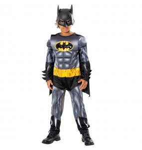Costume da Batman metallizzato per bambino