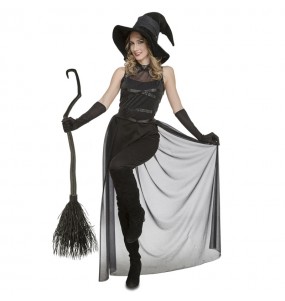 Costume Strega nera donna per una serata ad Halloween 