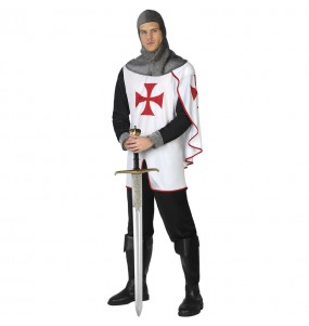 Costume da Cavaliere medievale templare per uomo