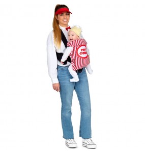 Costume da Scatola di Popcorn per neonato