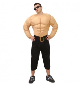Costume da Maglietta con i muscoli per uomo