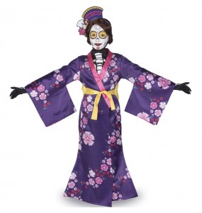 Vestito Catrina Mariko bambine per una festa ad Halloween
