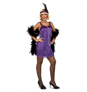 Costume da Charleston Violetta per donna