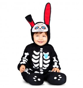 Costume da Coniglietto del giorno dei morti per neonato