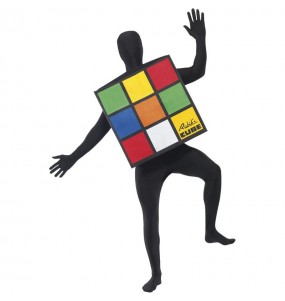Costume da cubo di Rubik per adulto
