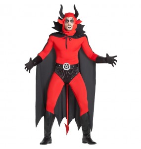 Travestimento Demone Lucifero adulti per una serata ad Halloween