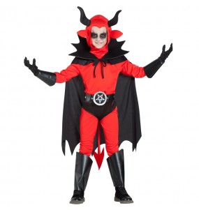 Travestimento Demone Lucifero bambini per una festa ad Halloween