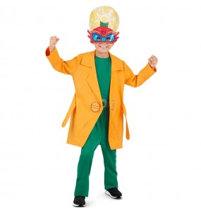 Costume da Doctor Volt di SuperZings per bambino