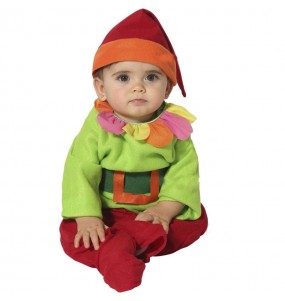 Costume da Nanetto verde per neonato