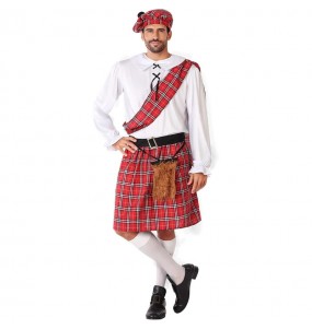 Costume da Kilt scozzese tradizionale per uomo