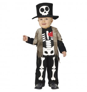 Costume da Little scheletro per neonato