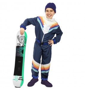 Costume da Sciatore Snowboarder per bambino