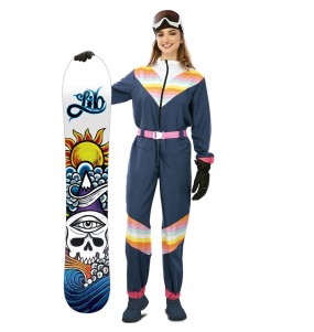 Costume da Sciatore di snowboard per donna