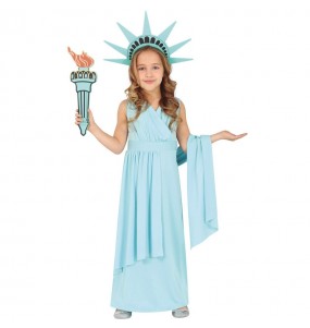 Costume da Statua della Libertà per bambina