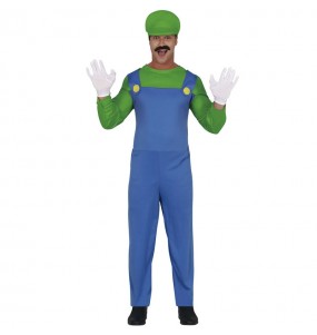 Costume da Idraulico Luigi per uomo