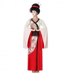 Costume da Geisha con fiori per donna
