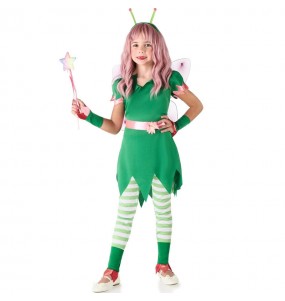 Costume da Fata Campanellino verde per bambina