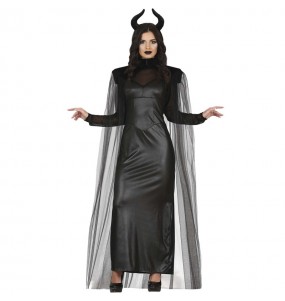 Ragazze Malefica Regina Cattiva Costume Halloween Cosplay Strega