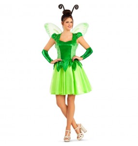 Costume da Fata verde della foresta per donna