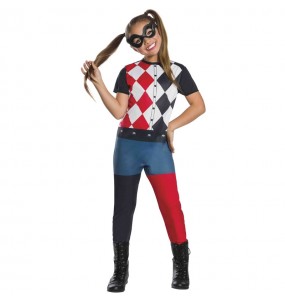 Costume da Harley Quinn classica per bambina