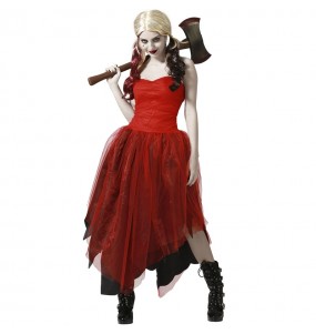 Ciao-Harley Quinn costume travestimento bambina originale DC Comics (Taglia  8-10 anni), Colore Rosso, Nero, 11751.8-10 : : Giochi e giocattoli