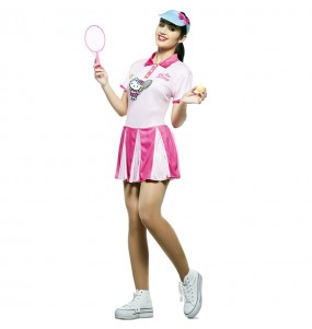 Costume da Hello Kitty tennista per donna