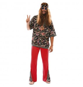 Costume da Hippie Felice per uomo 