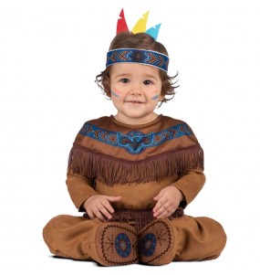 Costume da Indiano Mohicano per neonato