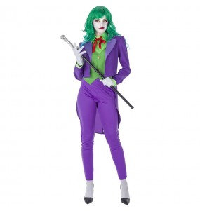 Costume Joker Villain donna per una serata ad Halloween