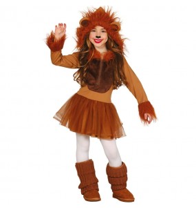 Costume da leone con tutù per bambina