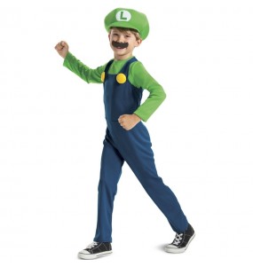 Costume per cosplay unisex VISVIC Super Mario Luigi Bros per adulti bambini 