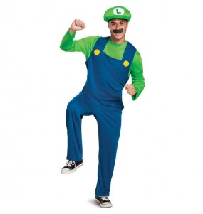 Costume da Luigi Super Mario per uomo