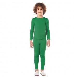 Costume da Body verde 2 pezzi per bambini