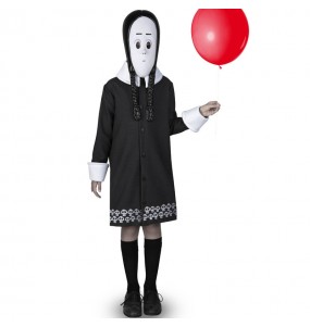 Costume da Mercoledì Addams deluxe per bambina