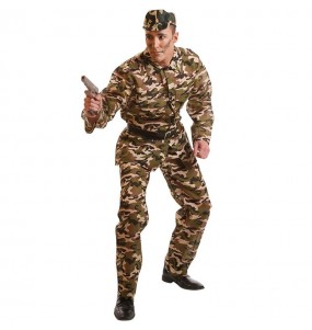 Costume da Militare mimetico per uomo