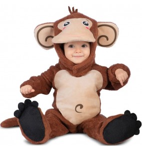 Costume da Scimmia della giungla per neonato