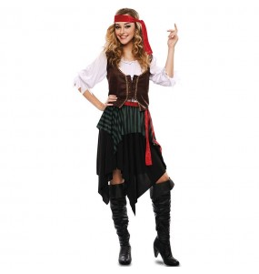 Travestimento Pirata Economico donna per divertirsi e fare festa