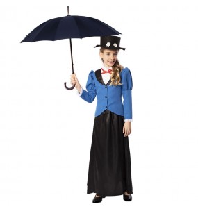Costume da Tata Mary Poppins per bambina