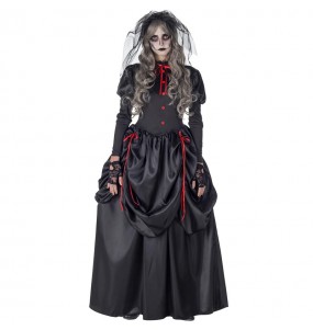 Costume Sposa Cadavere Gotica donna per una serata ad Halloween