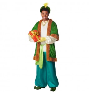 Costume da Paggetto Gaspare verde per uomo