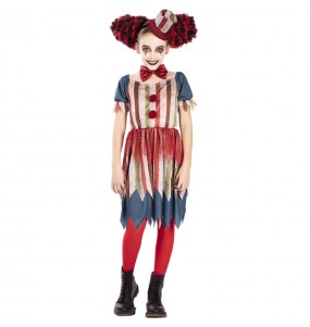 Travestimento da Clown del Circo degli Orrori per bambina