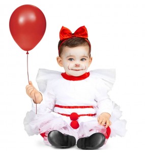 Costume da Pagliaccia diabolica IT per neonato