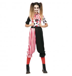 Costume da clown spettrale per donna