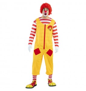 Costume da Clown Ronald McDonald per uomo